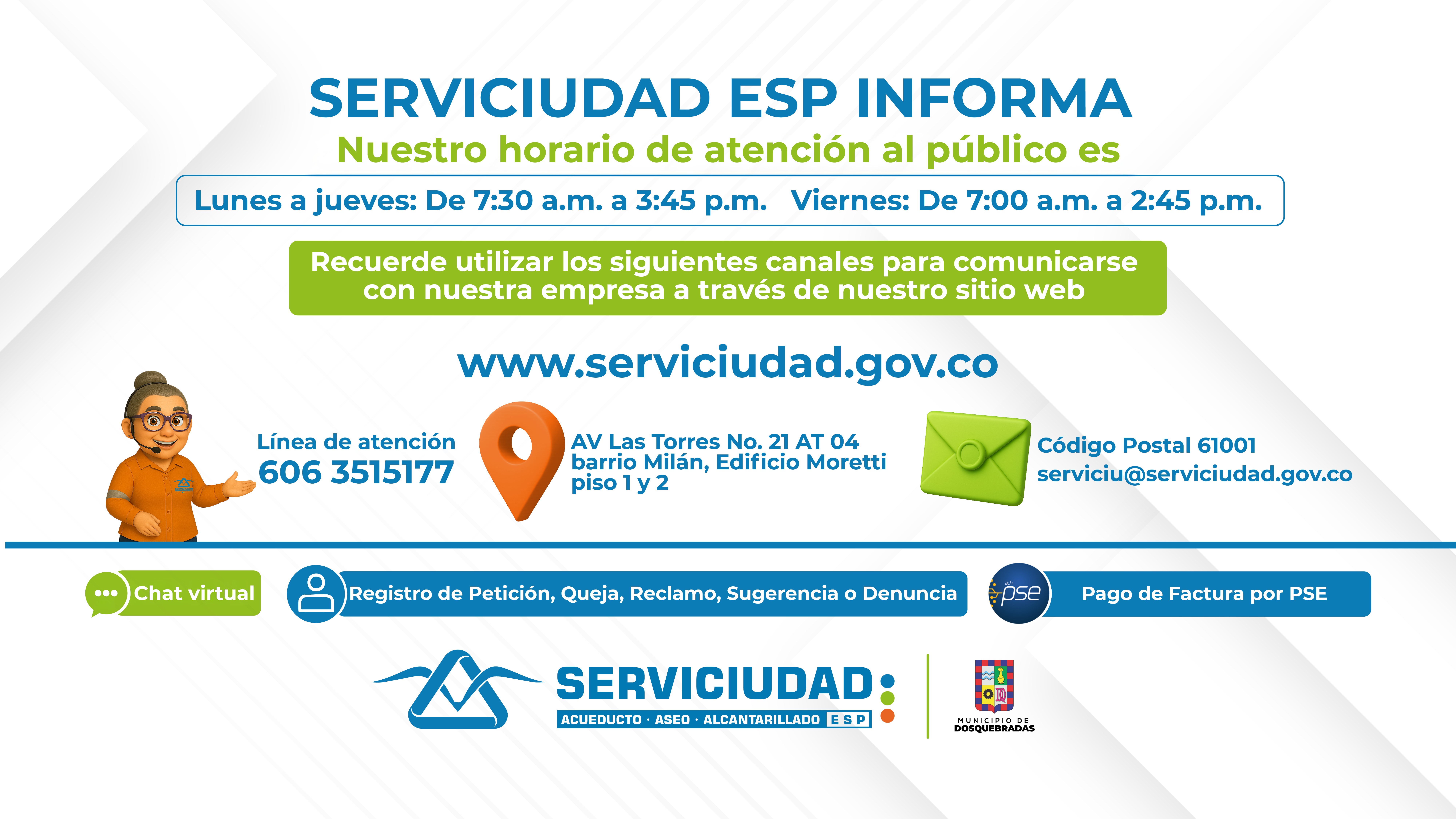 Necesitas comunicarte con nosotros